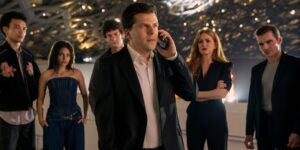Now You See Me 3:  Eisenberg's Atlas Faces a Mirror Image