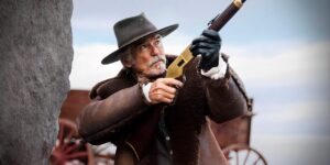 Brosnan & Jackson's Explosive Western Showdown!