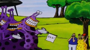 TheScreeScore 6 Cosmic Comedy: 7 Best Far Side Alien Invasion Gags